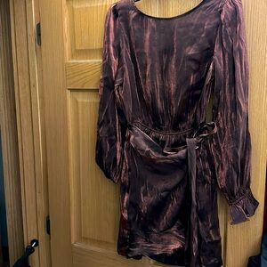 Copper Long sleeve dress